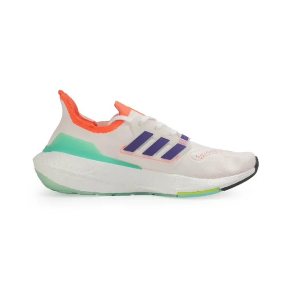 Adidas_ Ultraboost 21 WHITE GREEN